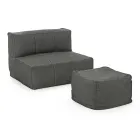 Outdoor-Sessel mit abnehmbarem Stoffbezug, Homemotion – Lydia Viadurini