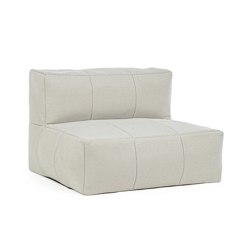 Outdoor-Sessel mit abnehmbarem Stoffbezug, Homemotion – Lydia Viadurini