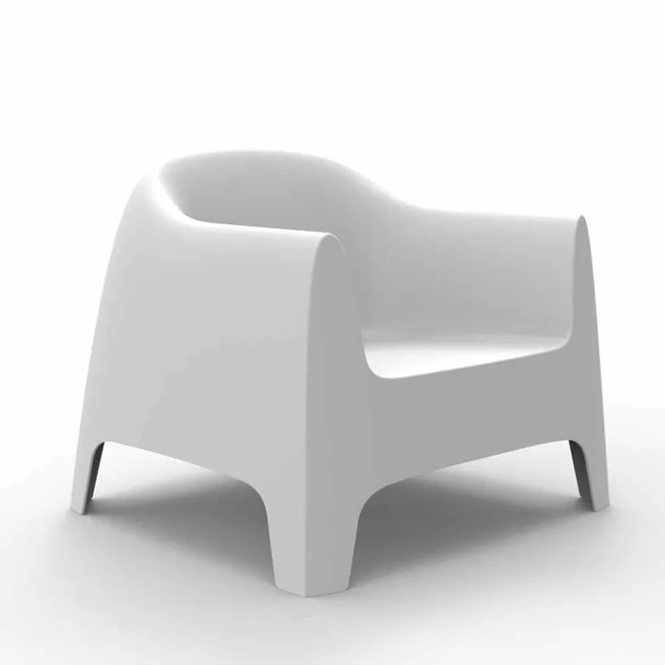 Solid by Vondom Design Sessel aus Polypropylen Viadurini