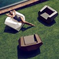 Outdoor-Sessel in modernem Design aus Polyethylen, Faz von Vondom