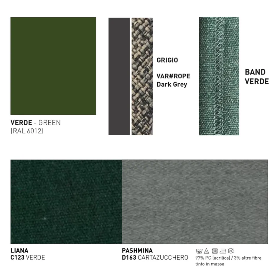 Gartensessel aus Aluminium Made in Italy - Emmacross von Varaschin Viadurini