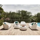 Gartensessel aus Polyethylen Made in Italy Modernes Design - Juli Viadurini