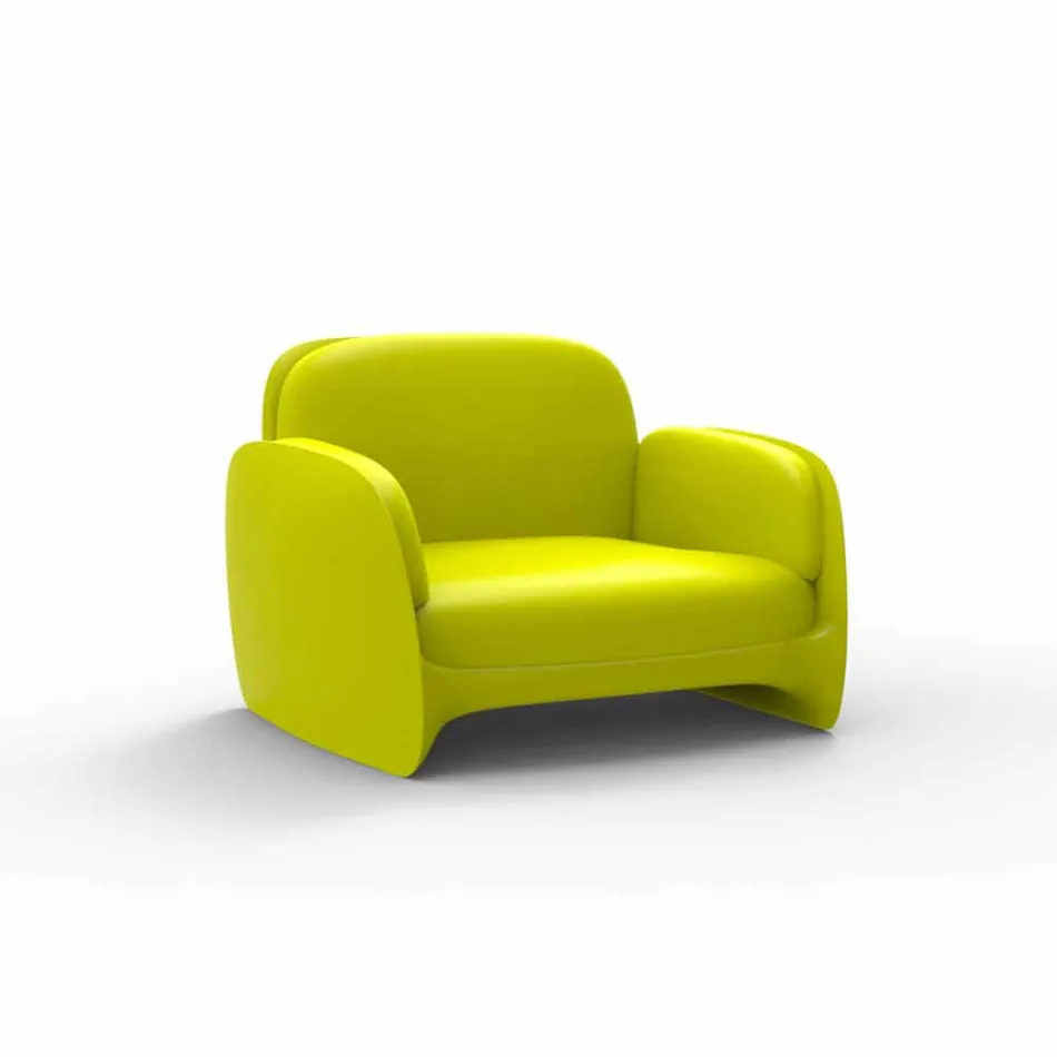 Pezzettina by Vondom Gartensessel aus Polyethylen, Design Viadurini