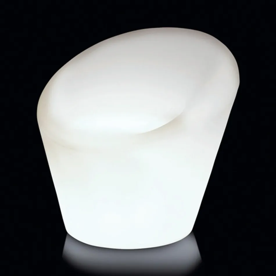 Gartensessel aus Fluo und farbigem Polyethylen Made in Italy - Colores Viadurini