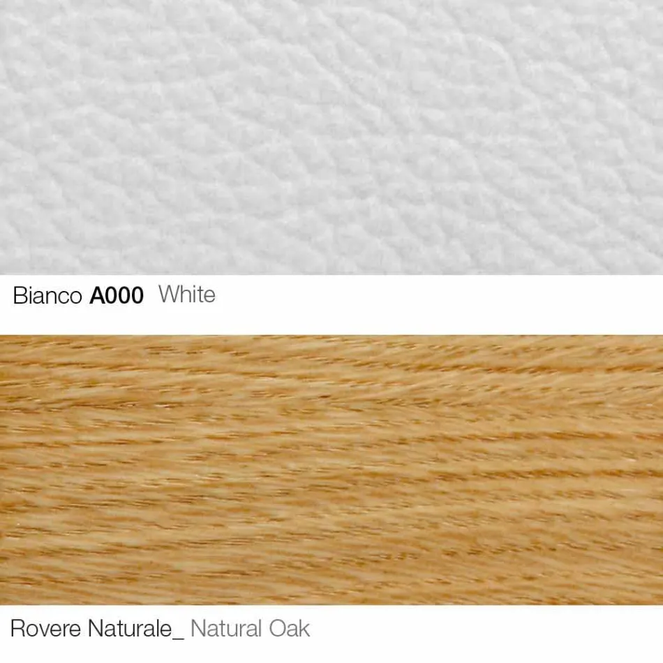 Wohnzimmersessel mit Fußstütze aus Leder und Holz Made in Italy - Butterfly Viadurini