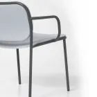 Wohnzimmersessel mit Stoffbezug Made in Italy 2 Stück - Sangria Viadurini