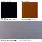 Drehbarer Wohnzimmersessel aus Leder und Metall Made in Italy - Butterfly Viadurini