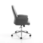 Bürosessel aus Metall und Stoff und verstellbarer Sitzerhöhung – Gold Viadurini