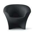 Outdoor Design Sessel aus mattem oder lackiertem Polyethylen Made in Italy - Conda