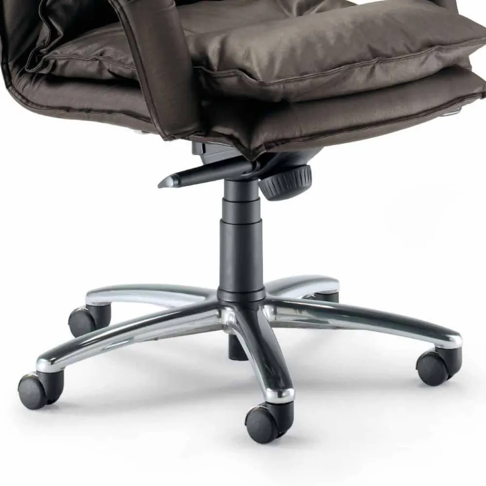 Directional Design Kunstledersessel made in Italy Gemma Viadurini