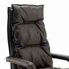 Directional Design Kunstledersessel made in Italy Gemma Viadurini