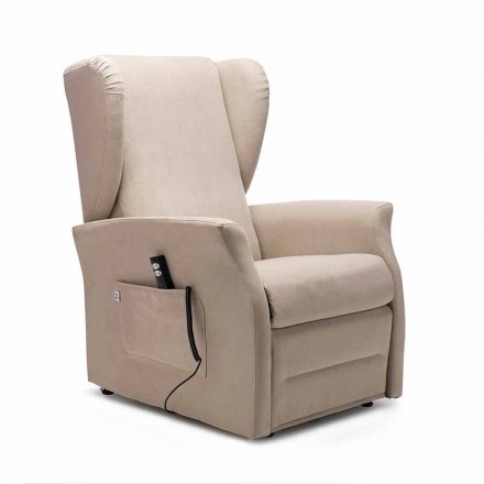 Qualitätslift Sessel Relax Lift mit 2 Motoren Made in Italy - Daphne Viadurini