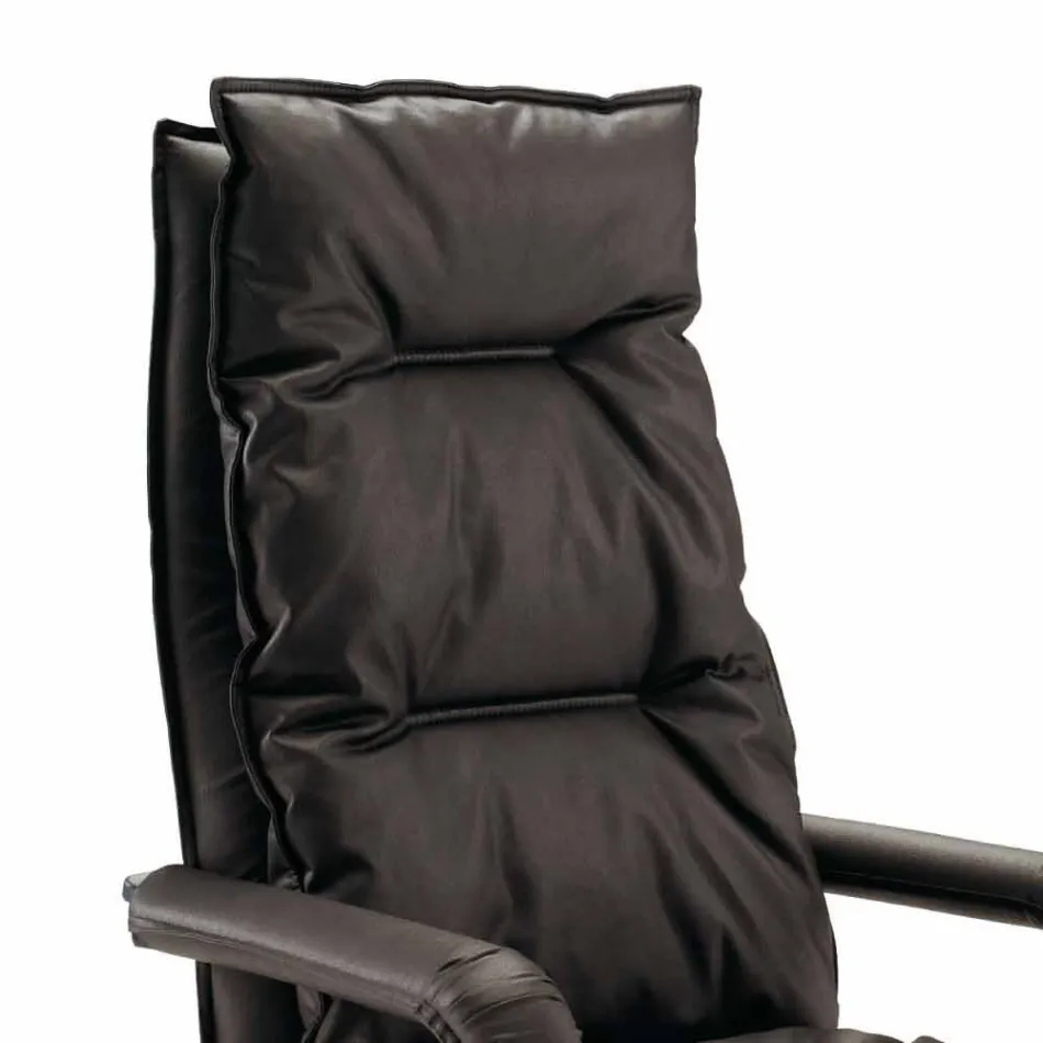 Moderne Chefsessel Büroleder Gemma Viadurini