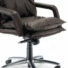 Moderne Chefsessel Büroleder Gemma Viadurini