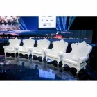 Farbiger, eleganter Sessel Slide Queen Of Love aus Polyethylen, hergestellt in Italien Viadurini