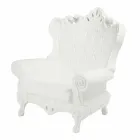 Farbiger, eleganter Sessel Slide Queen Of Love aus Polyethylen, hergestellt in Italien Viadurini