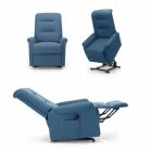 Electric Lift Armchair Relax Lift mit 2 modernen Luxusmotoren - Victoire Viadurini