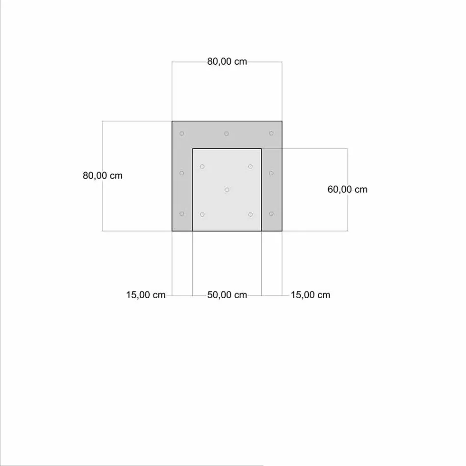 Ethnic Lounge Armchair aus Patchwork - Stoff oder Samtfaser Viadurini