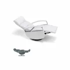 Drehsessel 2 modernes Design Motoren made in Italy Cassia Viadurini