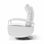 Drehsessel 2 modernes Design Motoren made in Italy Cassia Viadurini