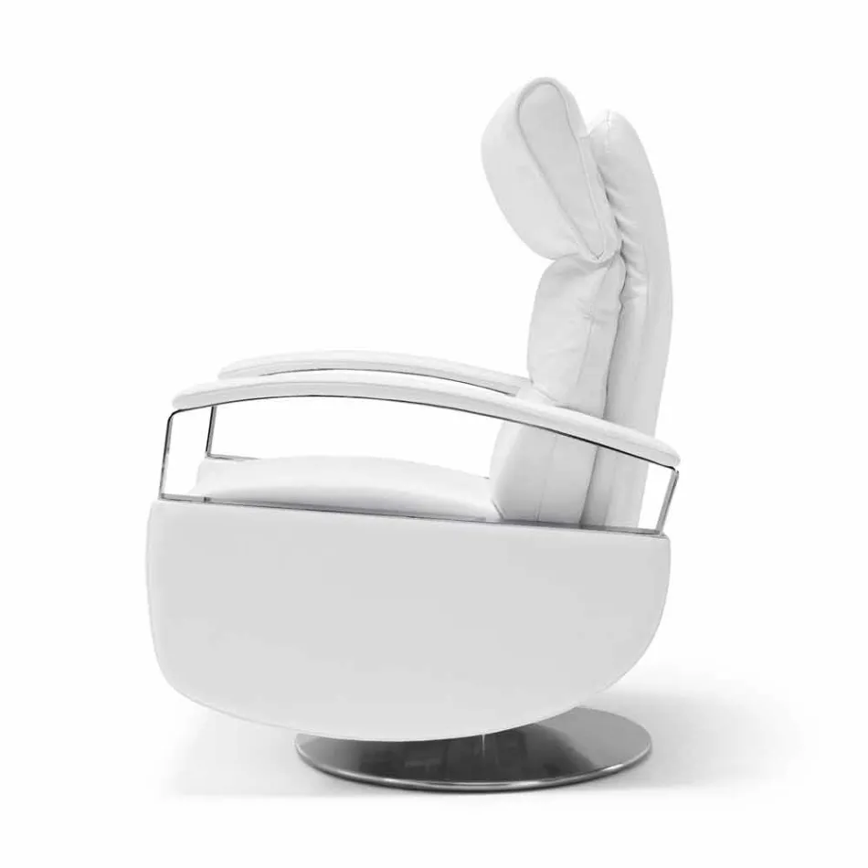 Drehsessel 2 modernes Design Motoren made in Italy Cassia Viadurini