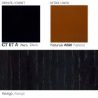 Drehbarer Ledersessel mit Holzgestell Made in Italy - Butterfly Viadurini