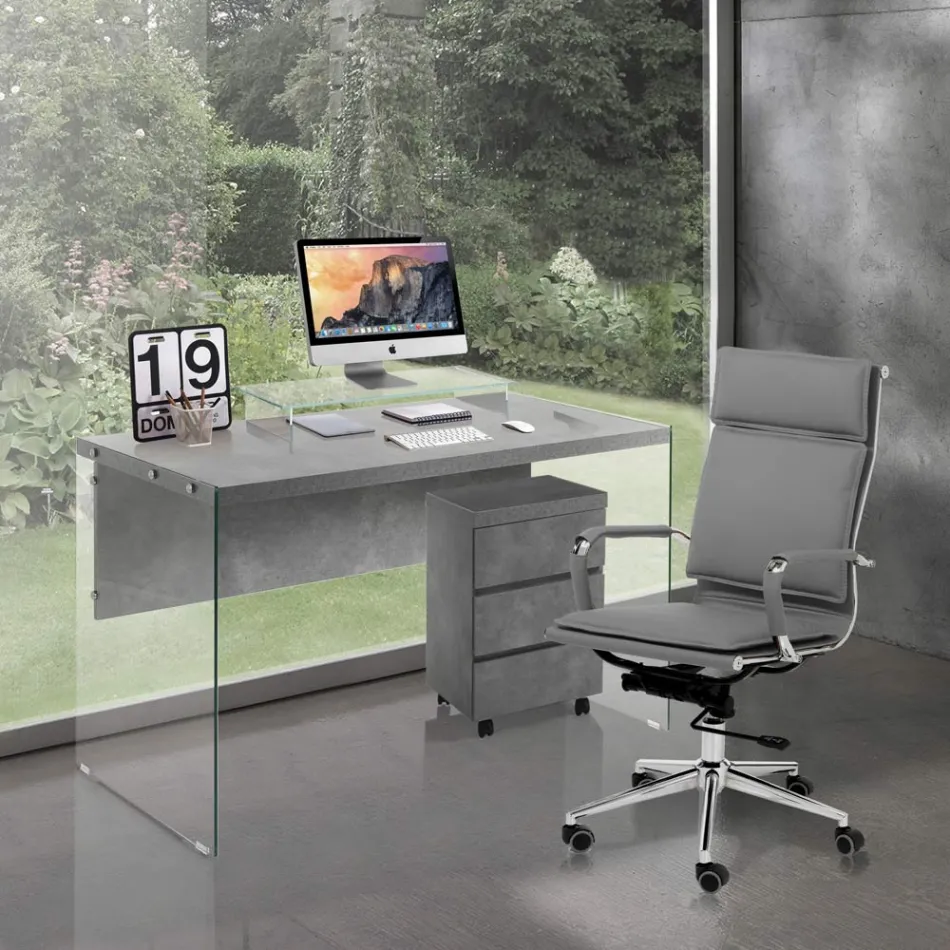 Kunstledersessel in 3 verschiedenen Ausführungen – Neon Viadurini