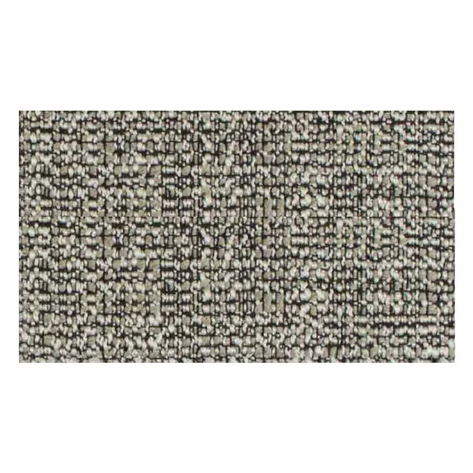 Stoffsessel mit drehbarer Basis aus Edelmetall Made in Italy - Papaya Viadurini