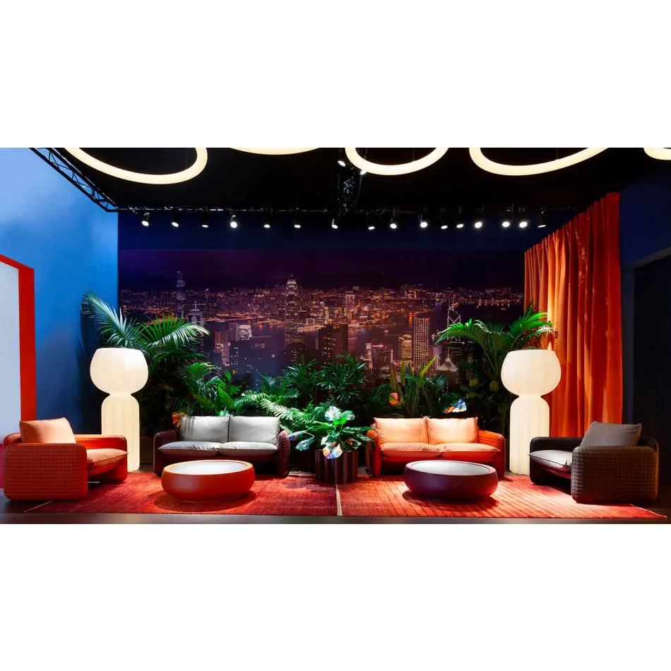 Lounge Chair mit wasserdichten Kissen, für Outdoor - Mara Slide Viadurini