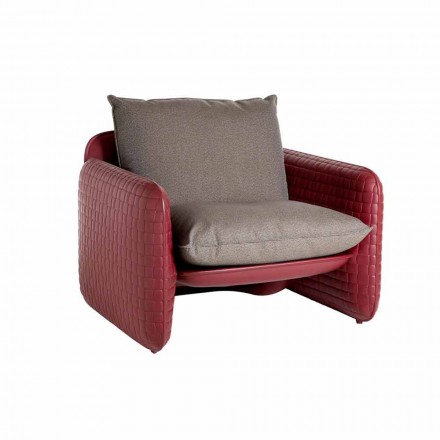 Lounge Chair mit wasserdichten Kissen, für Outdoor - Mara Slide Viadurini