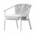 Garden Lounge Sessel Polsterstoff und Aluminium - Smart von Varaschin