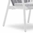 Garden Lounge Sessel Polsterstoff und Aluminium - Smart von Varaschin Viadurini