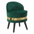 Farbiger Mini-Sessel in modernem Design aus Holz und Stoff - Koah Viadurini