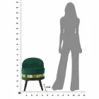 Farbiger Mini-Sessel in modernem Design aus Holz und Stoff - Koah Viadurini