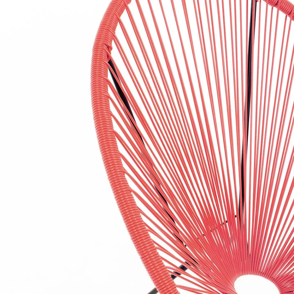 Moderner Design-Sessel für den Außenbereich aus lackiertem Stahl – Spumolizia Viadurini