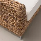 Outdoor-Sessel aus Bananengeflecht mit Kissen - Legolas Viadurini