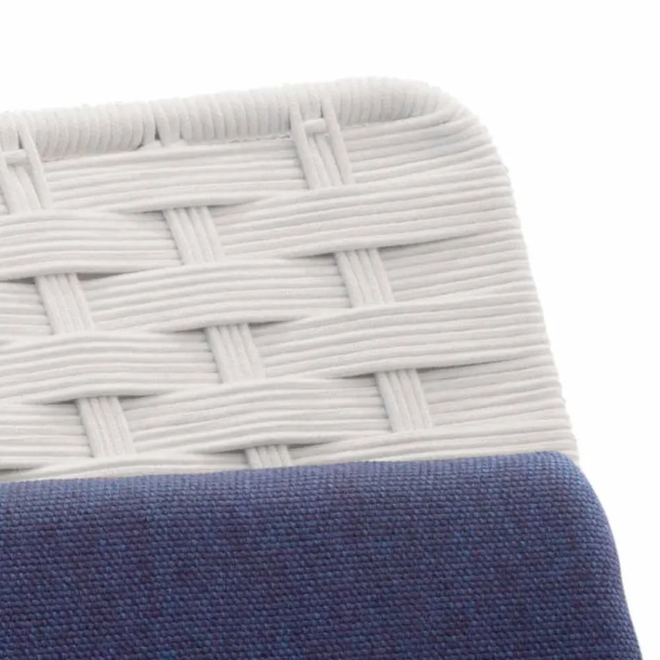 Gartensessel mit modernem Design im Seil Made in Italy - Madagaskar3 Viadurini