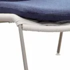 Gartensessel mit modernem Design im Seil Made in Italy - Madagaskar3 Viadurini