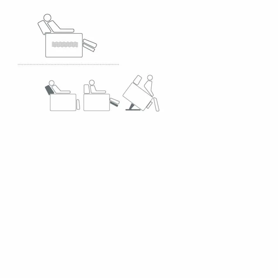 Relax Stuhl alzapersona 2 Design Motoren Rosa, made in Italy Viadurini