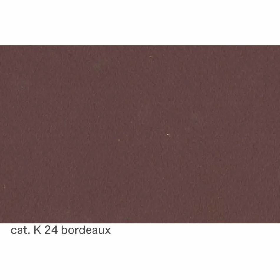 Gepolsterter und lederbezogener Loungesessel Made in Italy - Centauro Viadurini