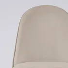 Wohnzimmersessel aus Stoff und Massivholz, hergestellt in Italien – Jordi Viadurini