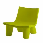 Schiebe Design Lounge Sessel Low Lita in Italien hergestellt Viadurini