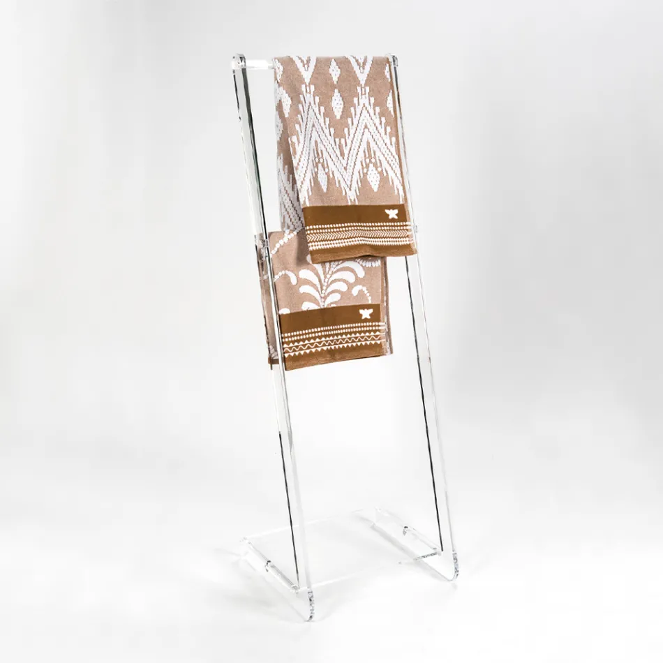 Handtuchhalter aus PMMA-Plexiglas, hergestellt in Italien – Tarzan Viadurini