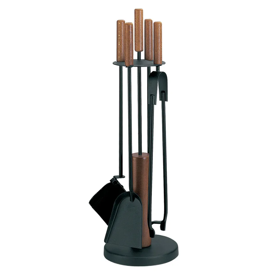 Werkzeughalter mit 4 Zubehörteilen aus Metall oder Stahl, hergestellt in Italien – Papaya Viadurini