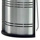 Fester Werkzeughalter mit 4 Werkzeugen für den Kamin, hergestellt in Italien – Bonsai Viadurini