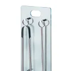 Werkzeughalter aus gehärtetem Kristall mit 4 Zubehörteilen, hergestellt in Italien – Zebra Viadurini