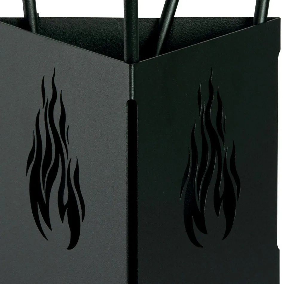 Dreieckiger Werkzeughalter mit 3 Zubehörteilen im Lieferumfang enthalten, hergestellt in Italien – Passero Viadurini