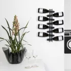 Baby small smoked Wandlampenhalter L6xH60xP11cm, modernes Design Viadurini