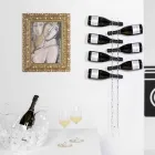 Baby Big transparent Wandflaschen Halter L6xH100xP11cm Viadurini