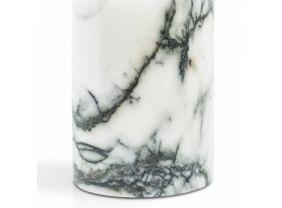 Bad Seifenhalter in Paonazzo Marmor von Made in Italy Design - Curt Viadurini